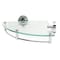 Alfi Brand Polished Chrome Corner Mount Glass Shower Shelf Bathroom Accessory AB9546 - alternate 4